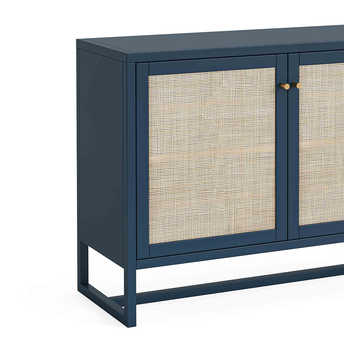 Margot Cane Small 2 Door Sideboard - Close up