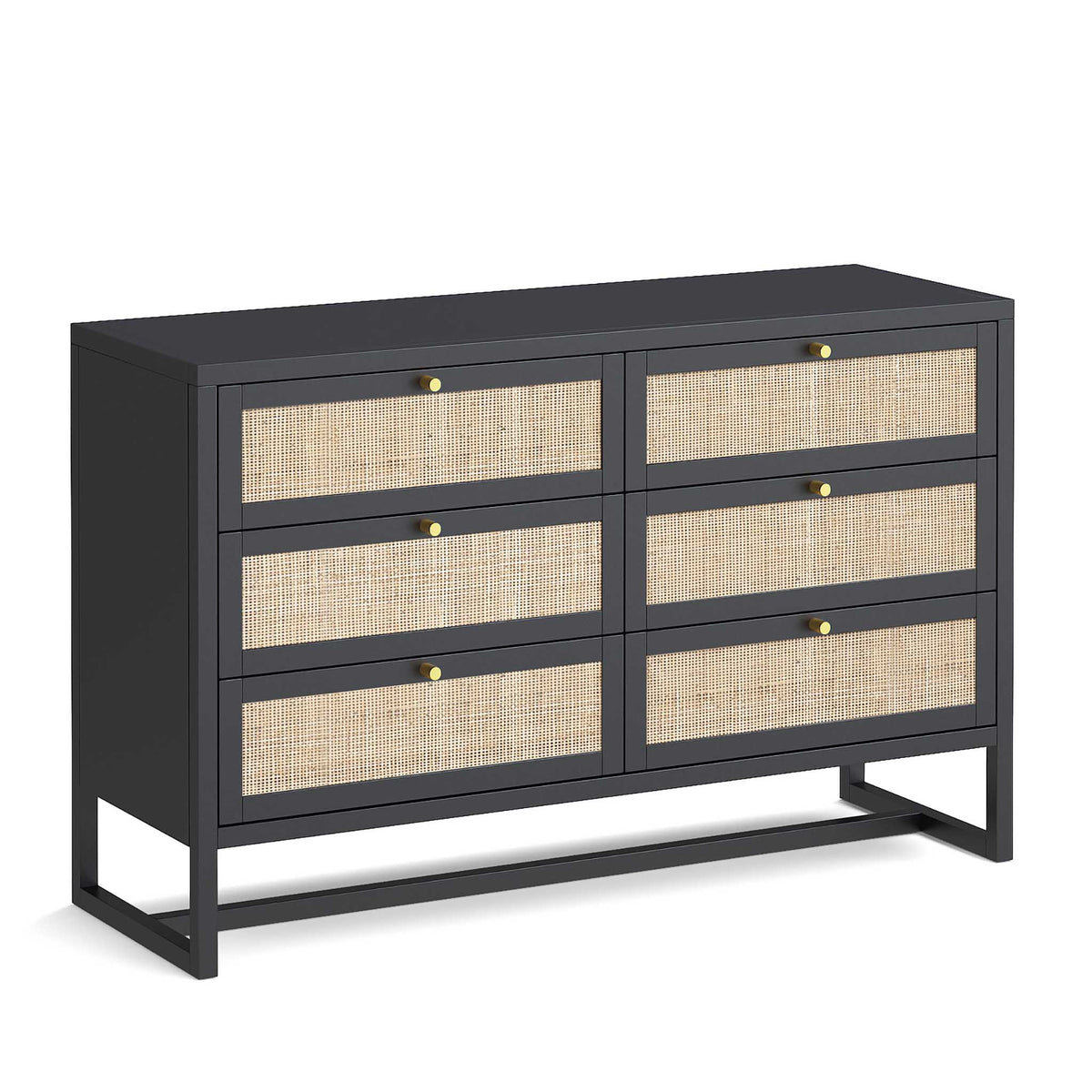 Margot Cane 6 Drawer Chest by Roseland Furniture