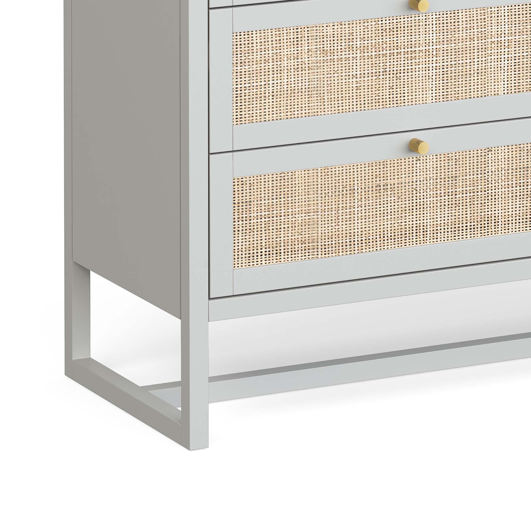 Cane front nightstand discount