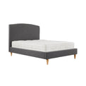 Liberty Charcoal Upholstered Linen Bed Frame 