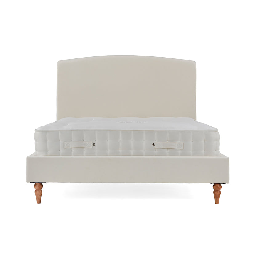 Liberty Upholstered Linen Bed Bed Frames Double Beds King — free download
