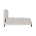 Liberty Natural Upholstered Linen Bed Frame side view