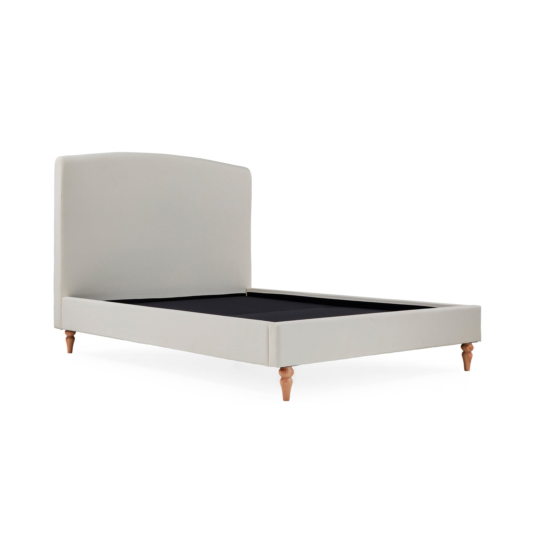Liberty Natural Upholstered Linen Bed Frame without mattress