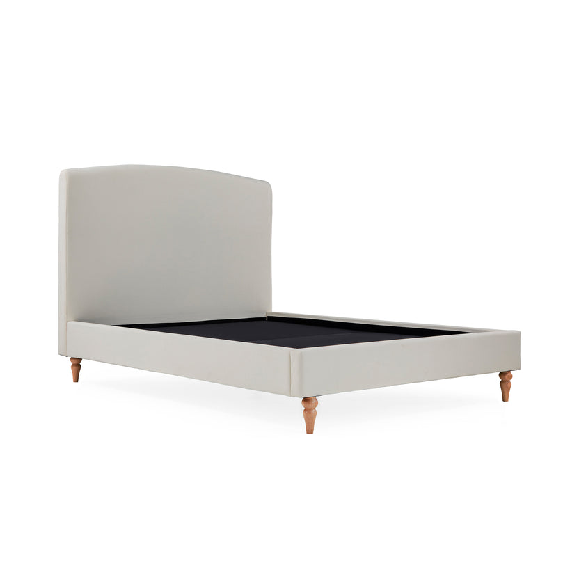 Liberty Upholstered Linen Bed Bed Frames Double Beds King — free download