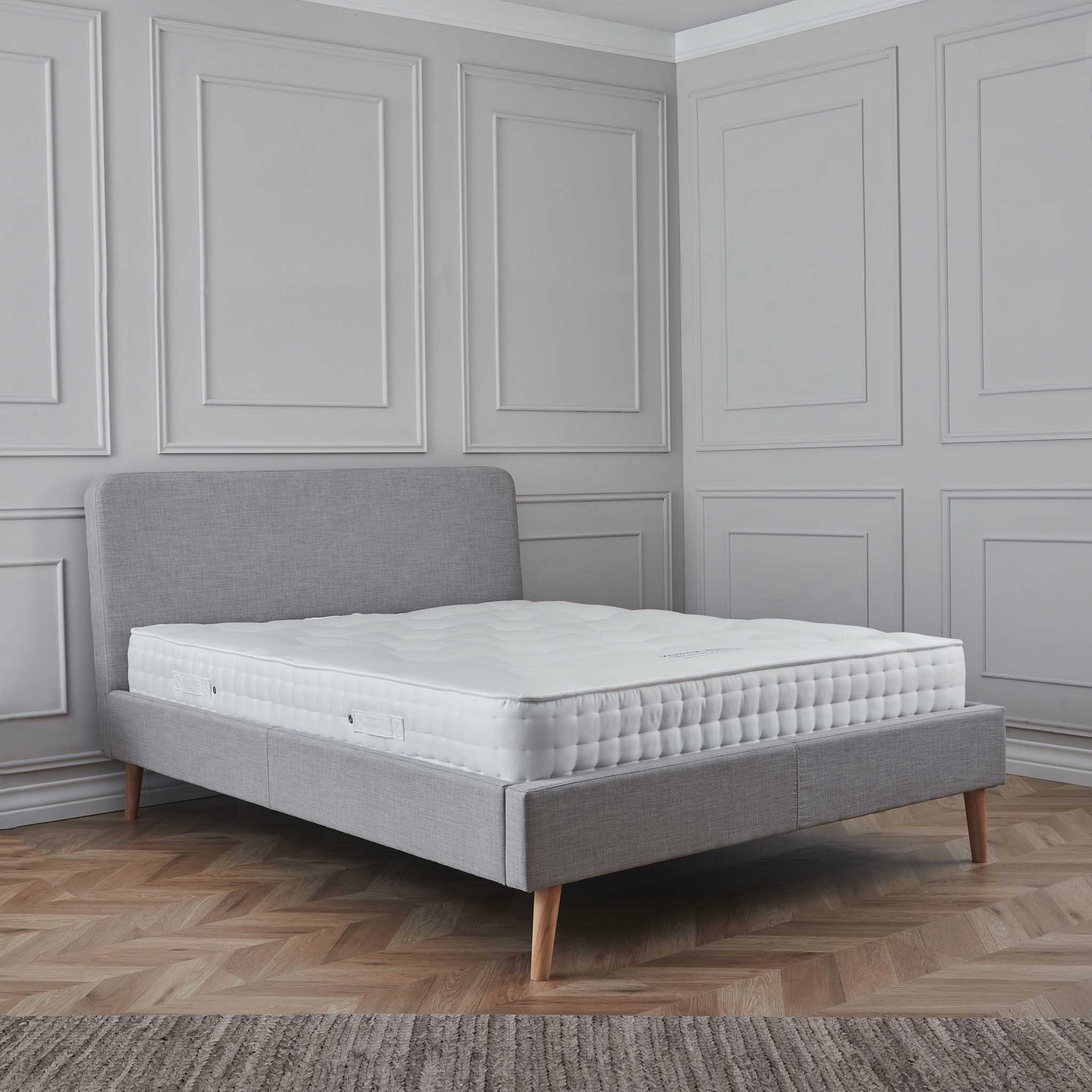 Upholstered Beds Fabric Bed Frames Ottomans Fast Free
