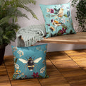 Midnight Garden Bee 43cm Reversible Outdoor Polyester Cushion