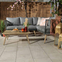 Milan Outdoor Corner Sofa Lounge Set 