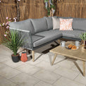 Milan Garden Corner Sofa Lounge Set sofa close up