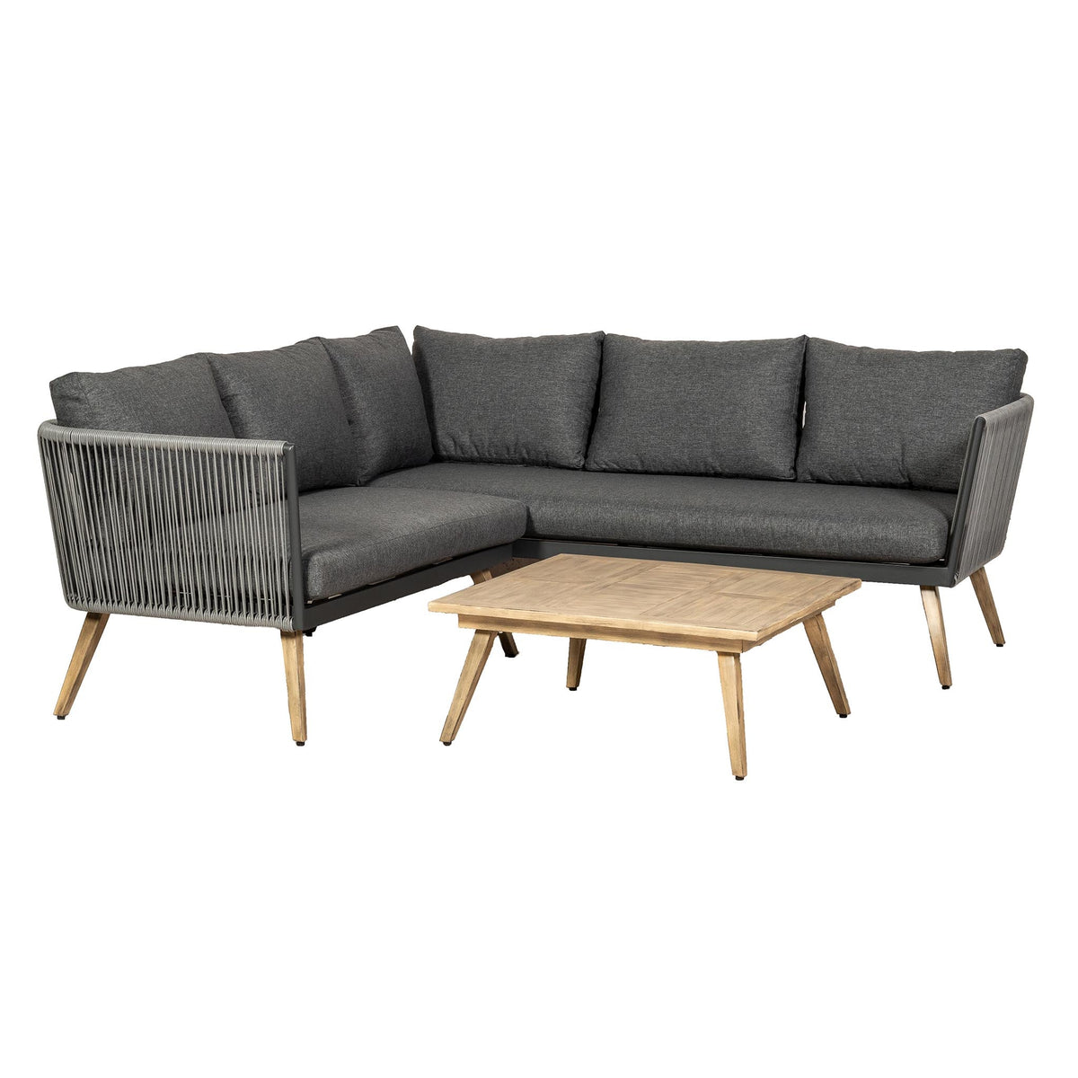 Milan Garden Corner Sofa Lounge Set 