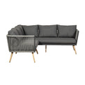 Milan Garden Corner Sofa Lounge Set 4-5 Seater