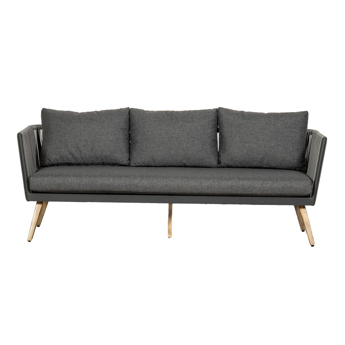 Milan Garden Corner Sofa Lounge Set 3 seater sofa section