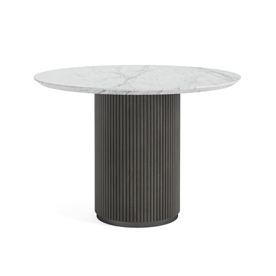 Milo Mango Round Fluted Dining Table