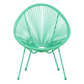 Monaco Green 2 Seat Garden Egg Chair Bistro Set