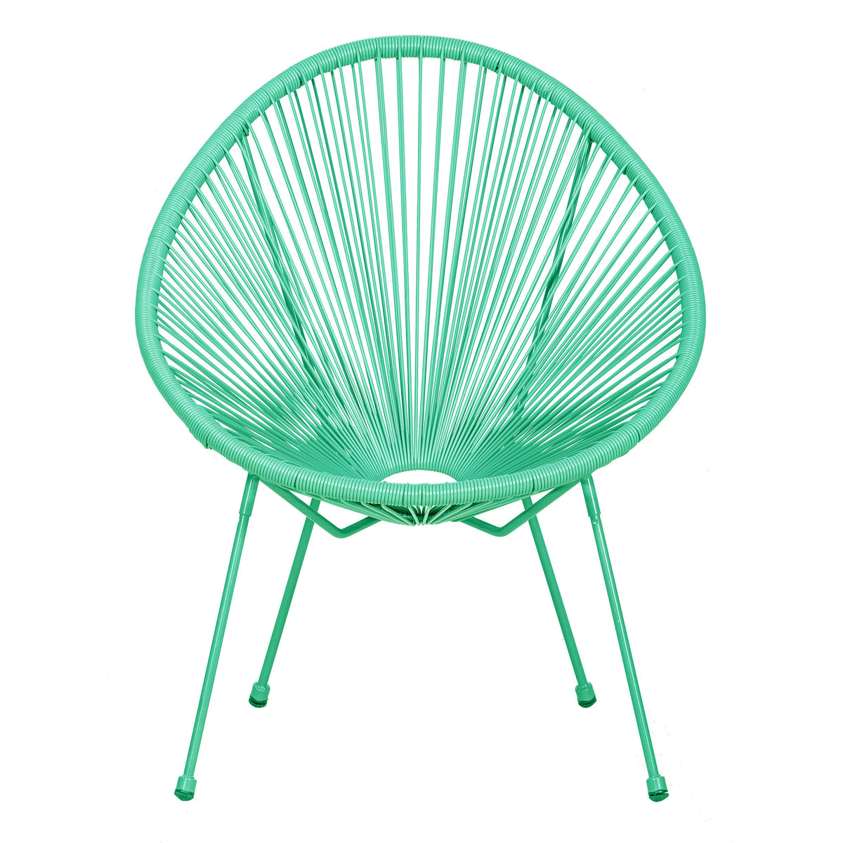 Monaco Green 2 Seat Garden Egg Chair Bistro Set