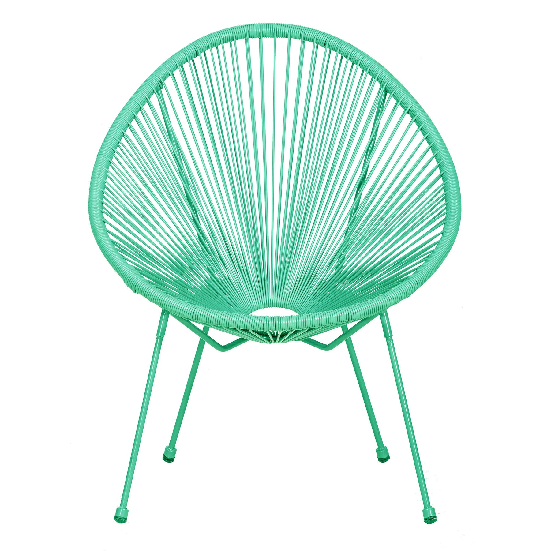 Monaco Green 2 Seat Garden Egg Chair Bistro Set