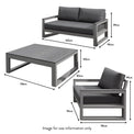 LIFE Mallorca Garden Lounge Set