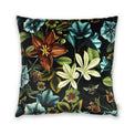 Nocte Garden Aquilegia Square Cushion | Teal