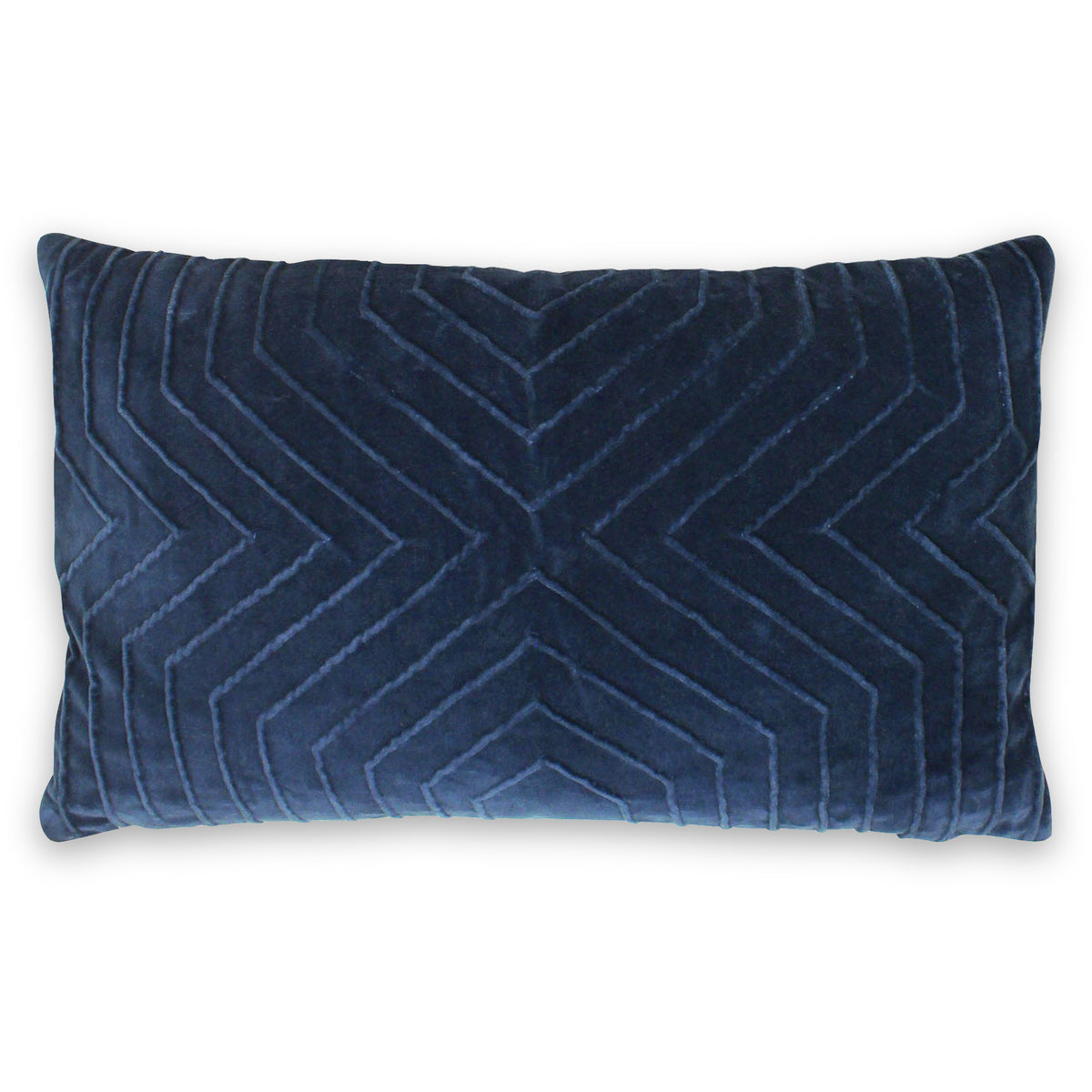 Oatley Polyester Cushion | Navy