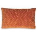Oatley Polyester Cushion | Rust