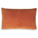 Oatley Polyester Cushion | Rust
