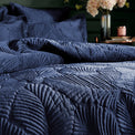 Tabatha Quilted Duvet Set | Single | Navy