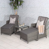 Paris 2 Seater High Back Recliner Comfort Set