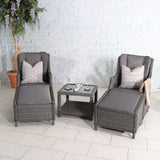 Paris 2 Seater High Back Recliner Comfort Set
