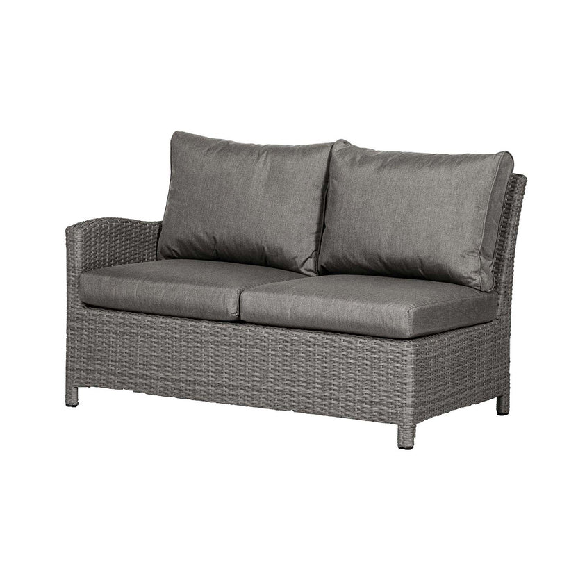 Paris 120cm Fire Pit Rattan Set with Bench | Roseland