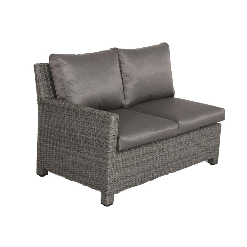 Paris 120cm Fire Pit Rattan Set with Bench | Roseland