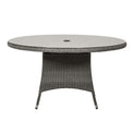 Paris 140cm 6 Seat Rattan Round Dining Set