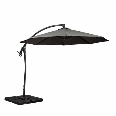 3m Deluxe Pedal Operated Cantilever Parasol