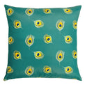 Peacock 43cm Reversible Outdoor Polyester Cushion