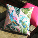 Peacock 43cm Reversible Outdoor Polyester Cushion