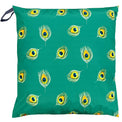 Peacock 70cm Reversible Outdoor Polyester Floor Cushion