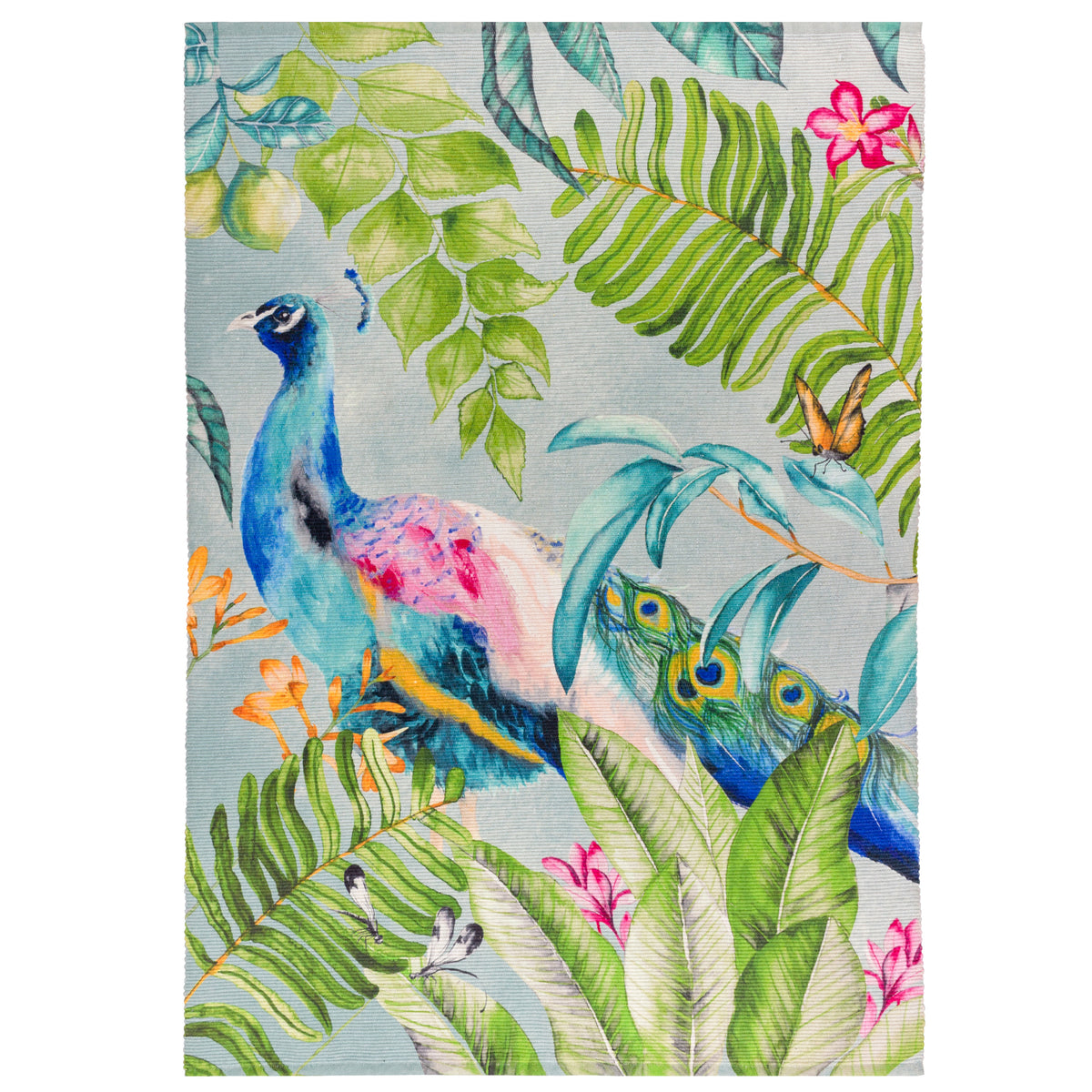 Peacock Outdoor Garden / Indoor Rug 