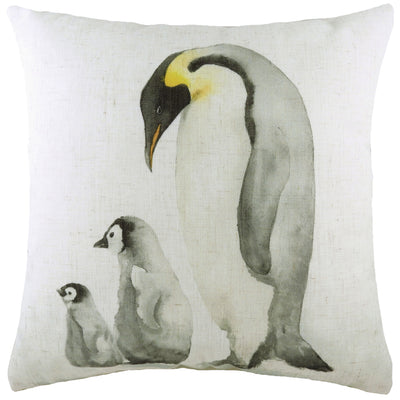 Sansa Penguin Family Polyester Cushion