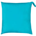 Wrap Plain Aqua 70cm Outdoor Polyester Floor Cushion