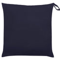 Wrap Plain Navy Blue 70cm Outdoor Polyester Floor Cushion
