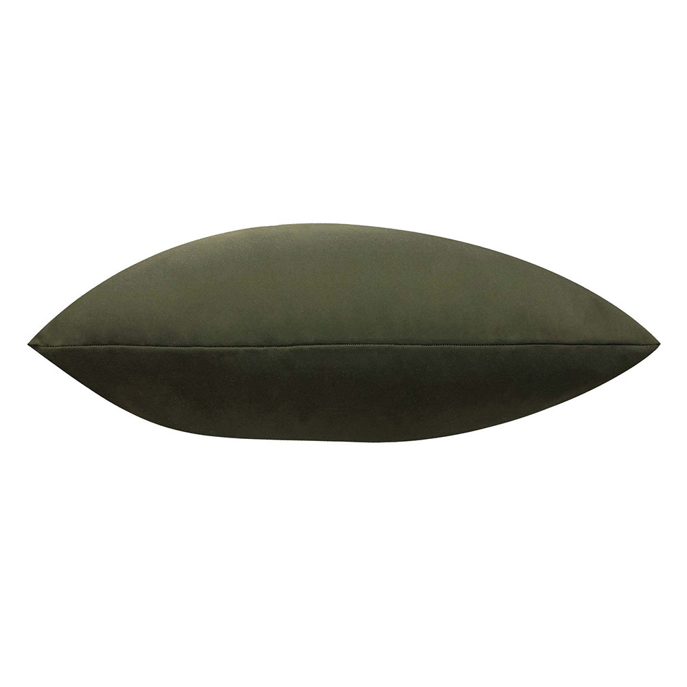 Wrap Plain Olive 70cm Outdoor Polyester Floor Cushion