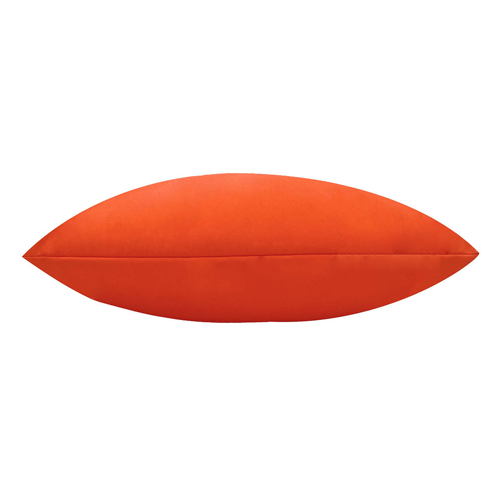 Wrap Plain Orange 70cm Outdoor Polyester Floor Cushion