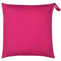 Wrap Plain Pink 70cm Outdoor Polyester Floor Cushion