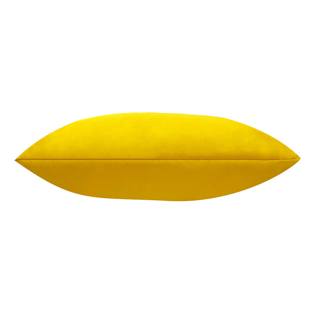 Wrap Plain Yellow 70cm Outdoor Polyester Floor Cushion