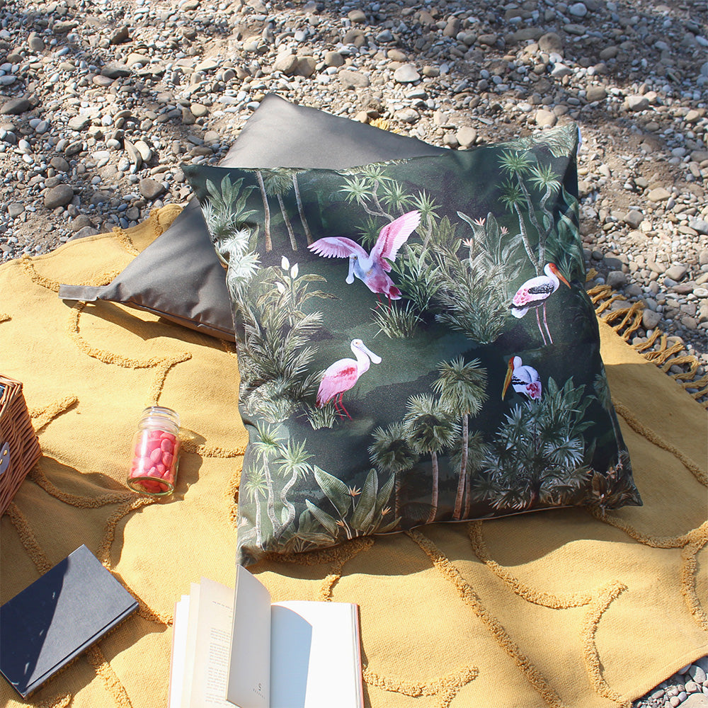 Platalea 70cm Reversible Outdoor Polyester Floor Cushion