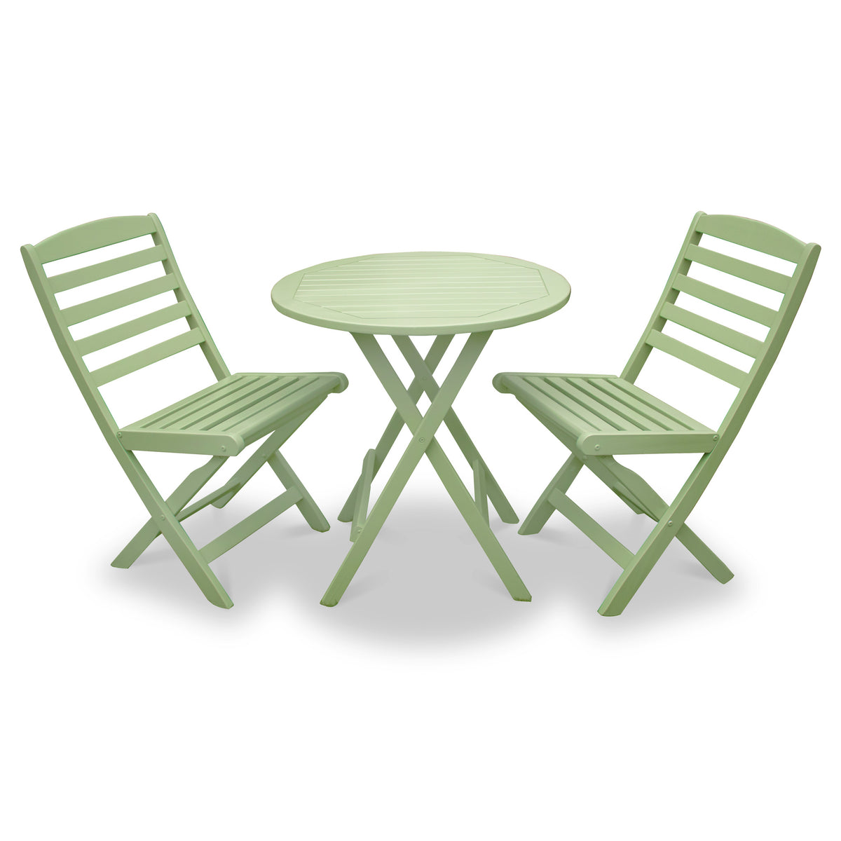 Porto Sage Green Folding Bistro Set from Roseland