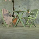 Porto Sage Green Folding Bistro Set
