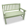 Porto Sage Green 2 Seater Turnbury Bench from Roseland
