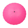 2.7m Pink Shanghai Crank & Tilt Outdoor Oriental Parasol Canopy