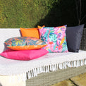 Psychedelic 43cm Reversible Outdoor Polyester CushionPsychedelic 43cm Reversible Outdoor Polyester Cushion