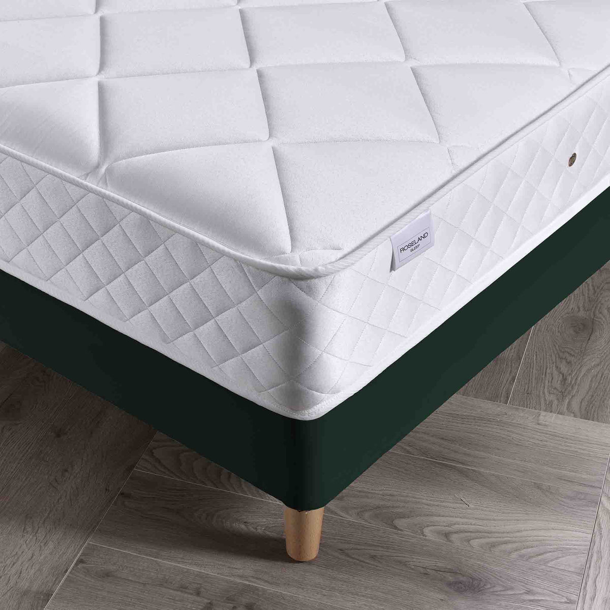 close up of Roseland Sleep Poppy Quilted Mattress 