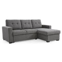 Bosworth Grey 3 Seater Corner Chaise Sofabed